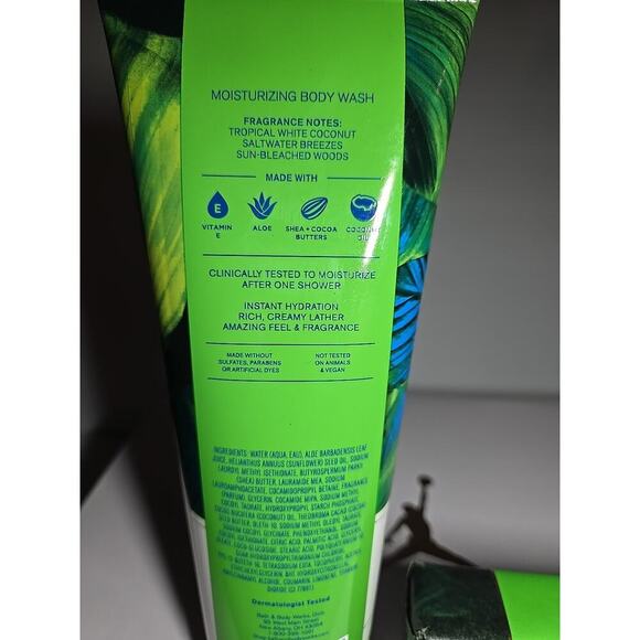 BATH & BODY WORKS SHEA BUTTER CLEANSING BAR N Body Wash "WAIKIKI BEACH COCONUT" - Picture 6 of 10